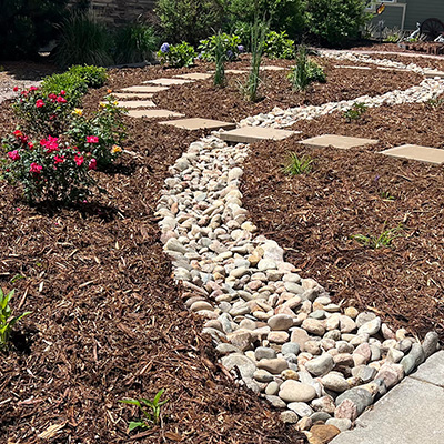 Xeriscaped Front Yard